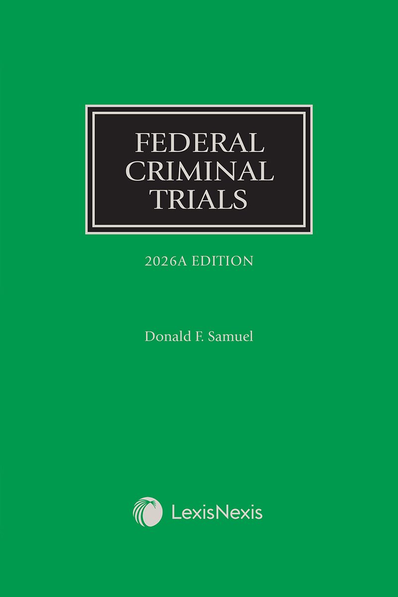 Federal Criminal Trials book cover