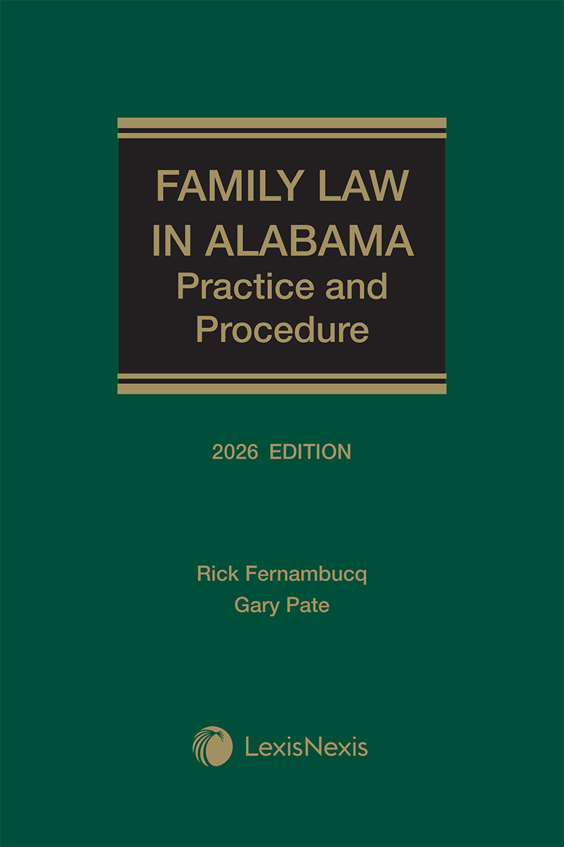 Family Law in Alabama: Practice and Procedure book cover