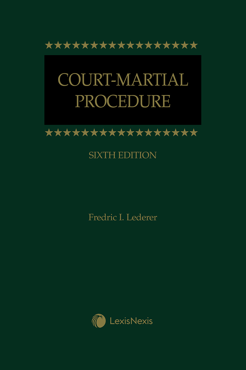Court-Martial Procedure book cover