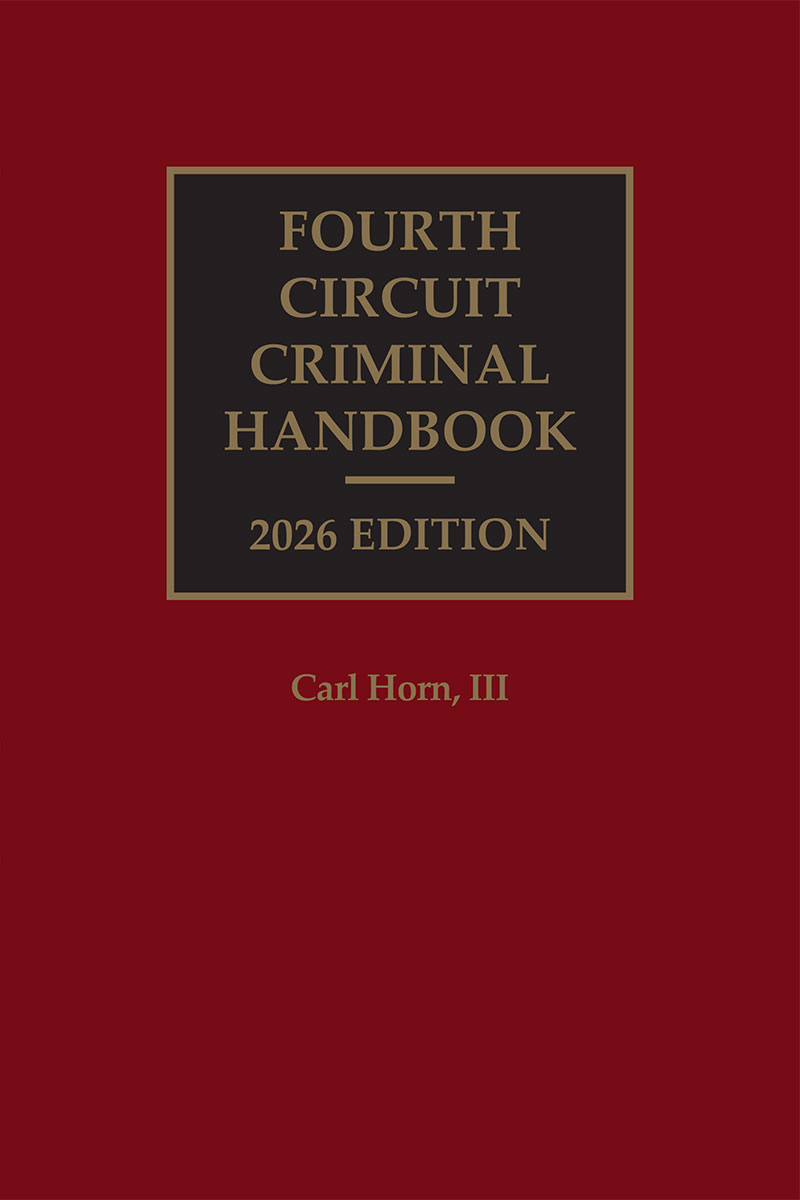 Fourth Circuit Criminal Handbook book cover