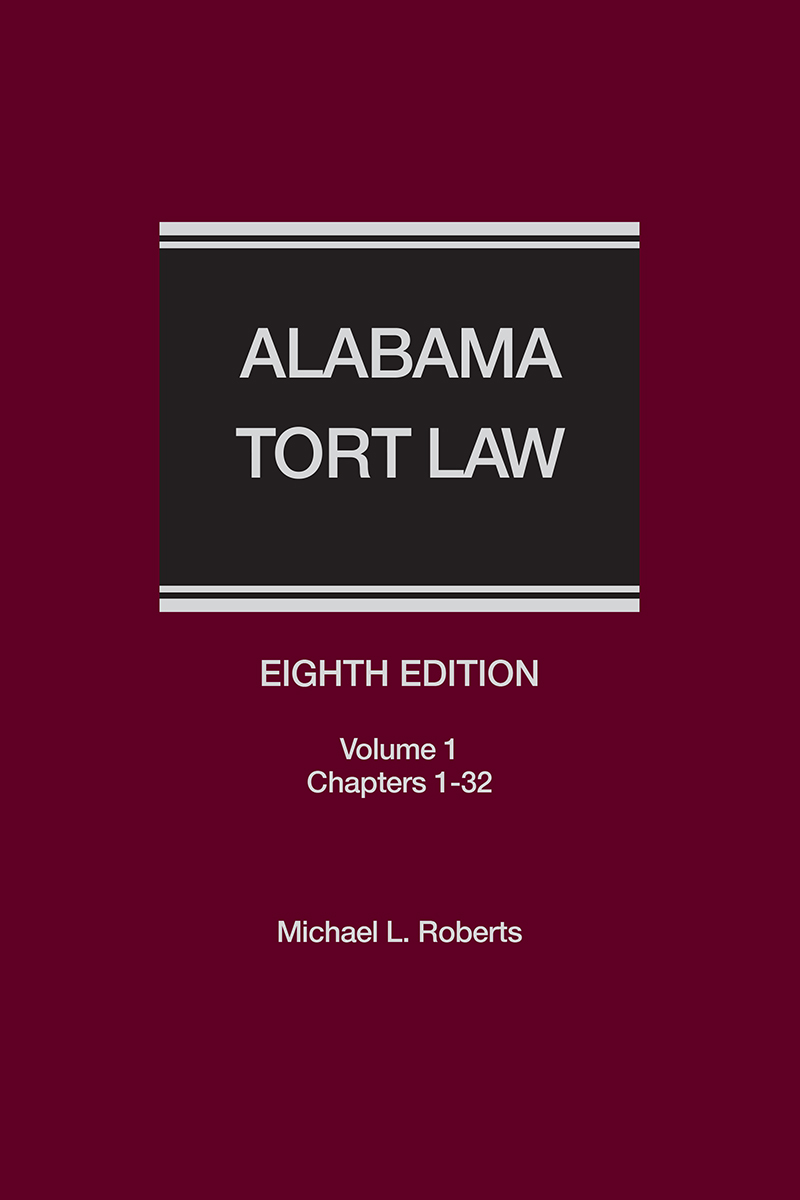 Alabama Tort Law book cover