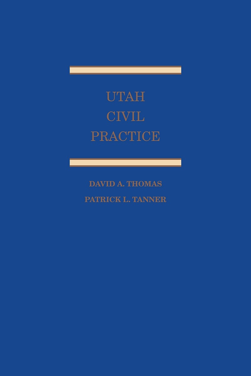 Utah Civil Practice book cover