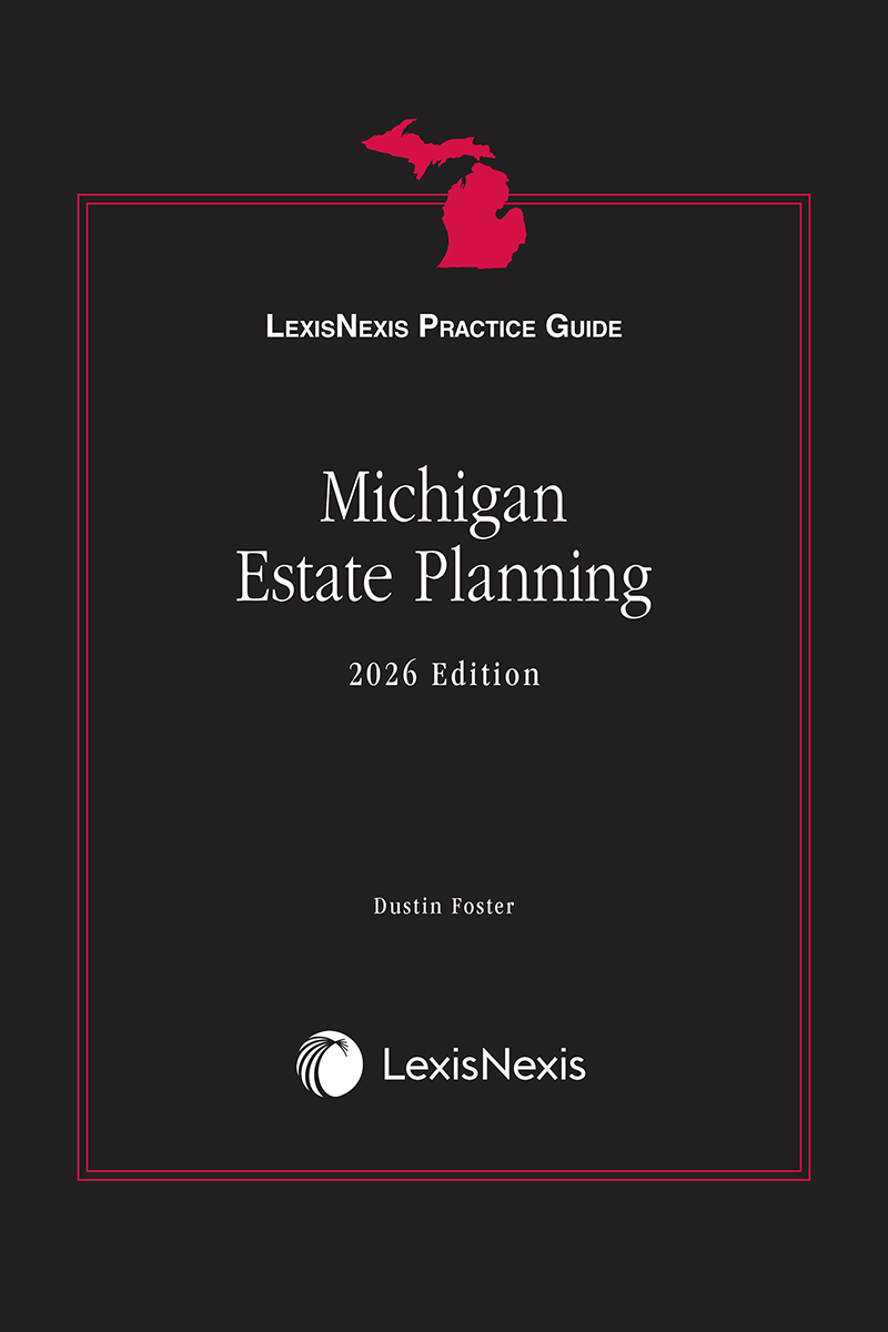 LexisNexis Practice Guide: Michigan Estate Planning book cover