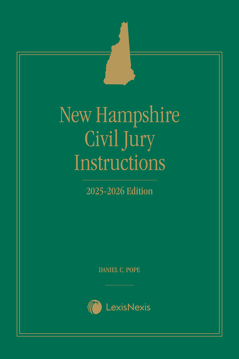 New Hampshire Civil Jury Instructions book cover