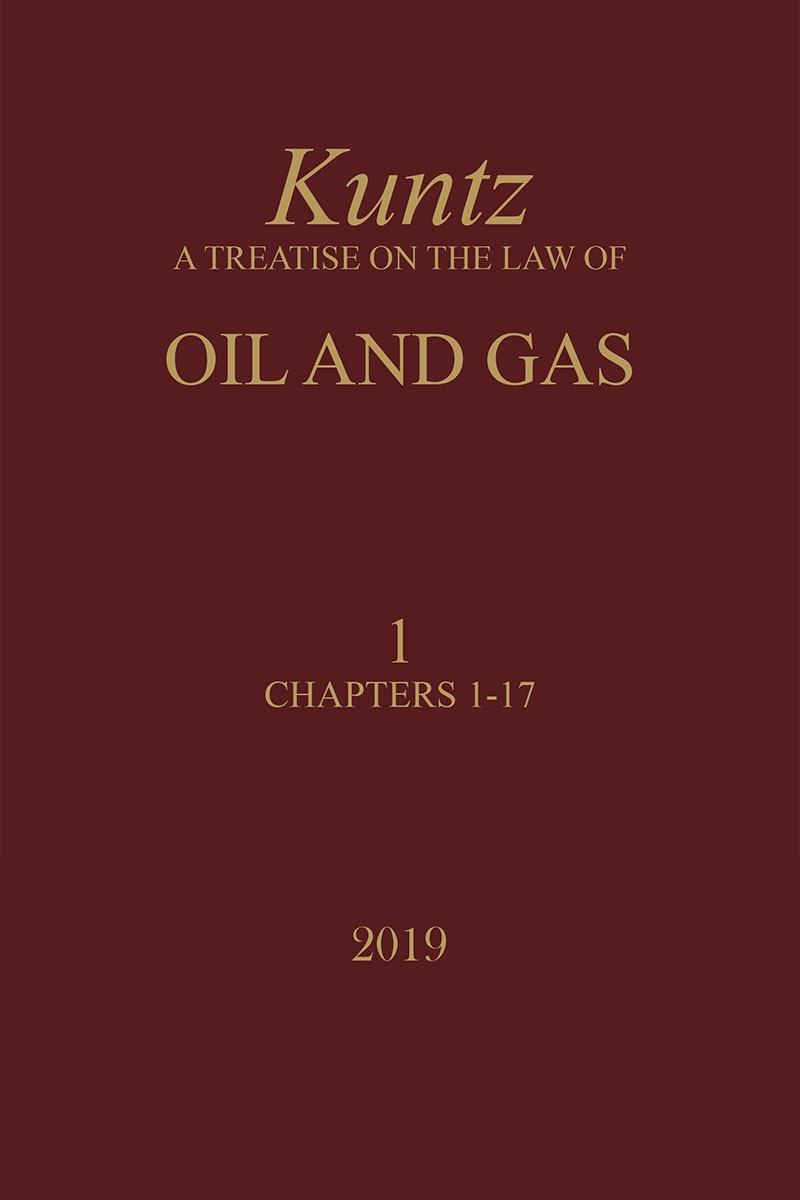 Kuntz, A Treatise on the Law of Oil and Gas