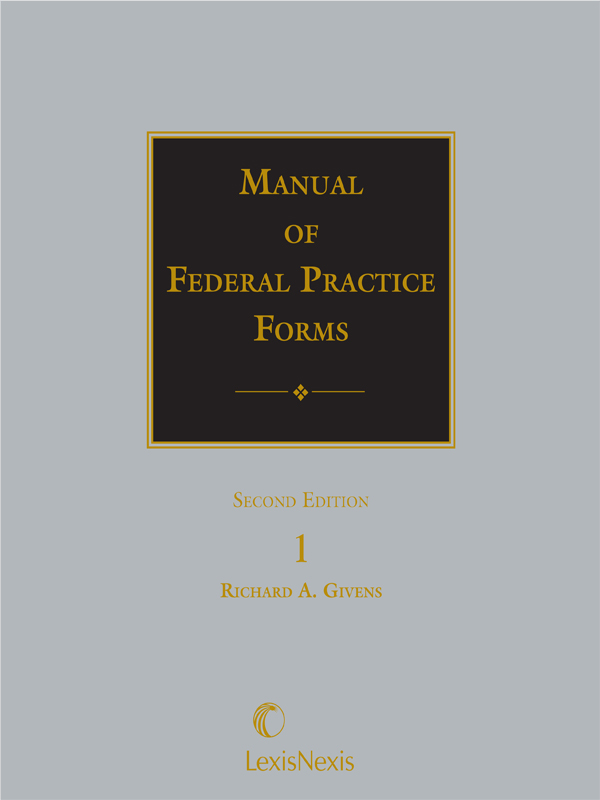 Manual of Federal Practice Forms