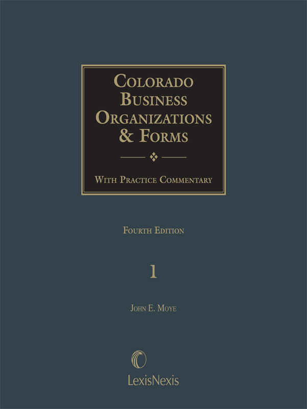 Colorado Business Organizations & Forms