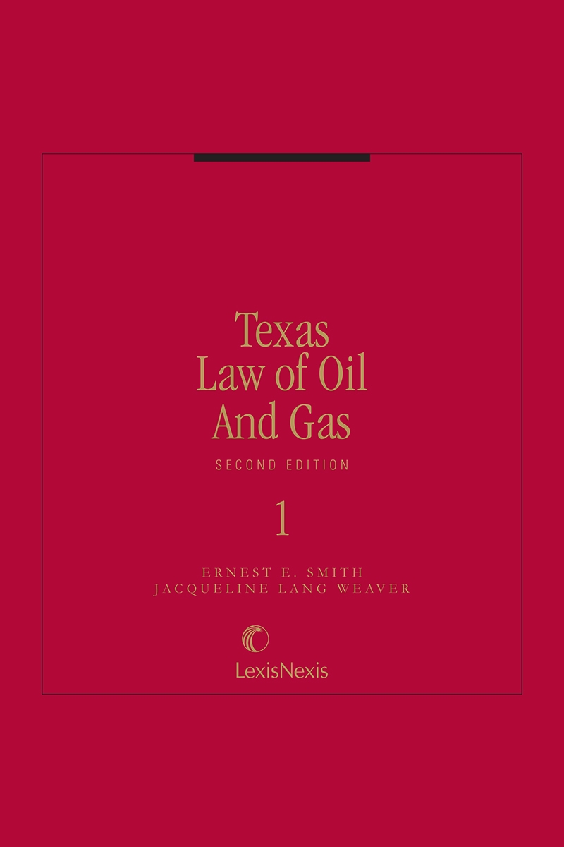 Texas Law of Oil and Gas