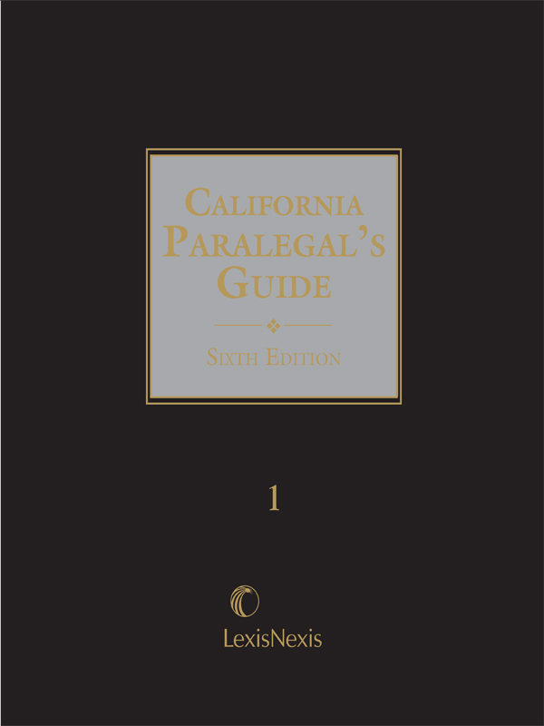 California Paralegal's Guide