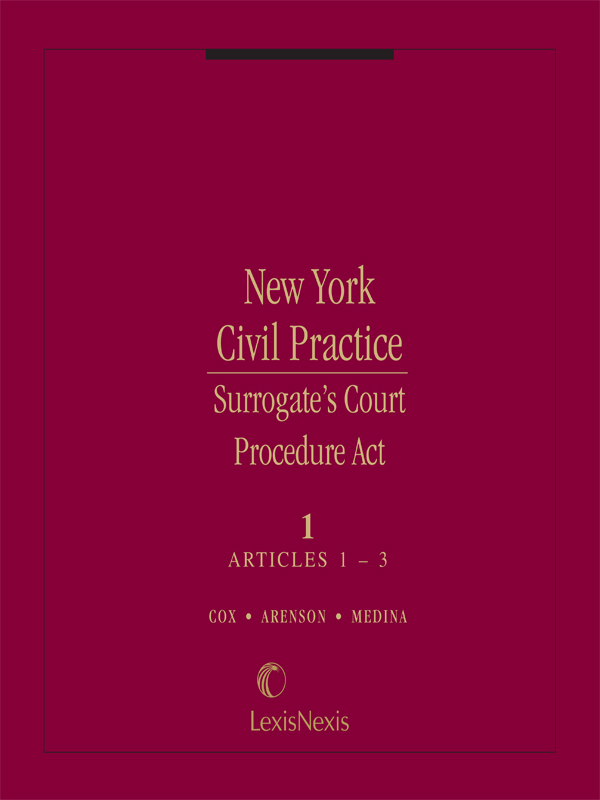 New York Civil Practice: SCPA