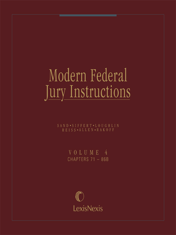 Modern Federal Jury Instructions - Civil Volumes