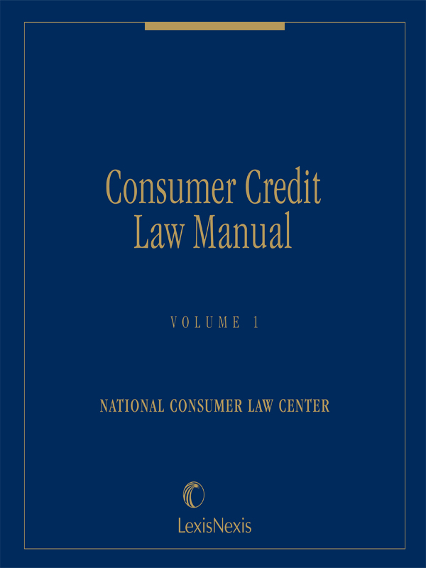 Consumer Credit Law Manual