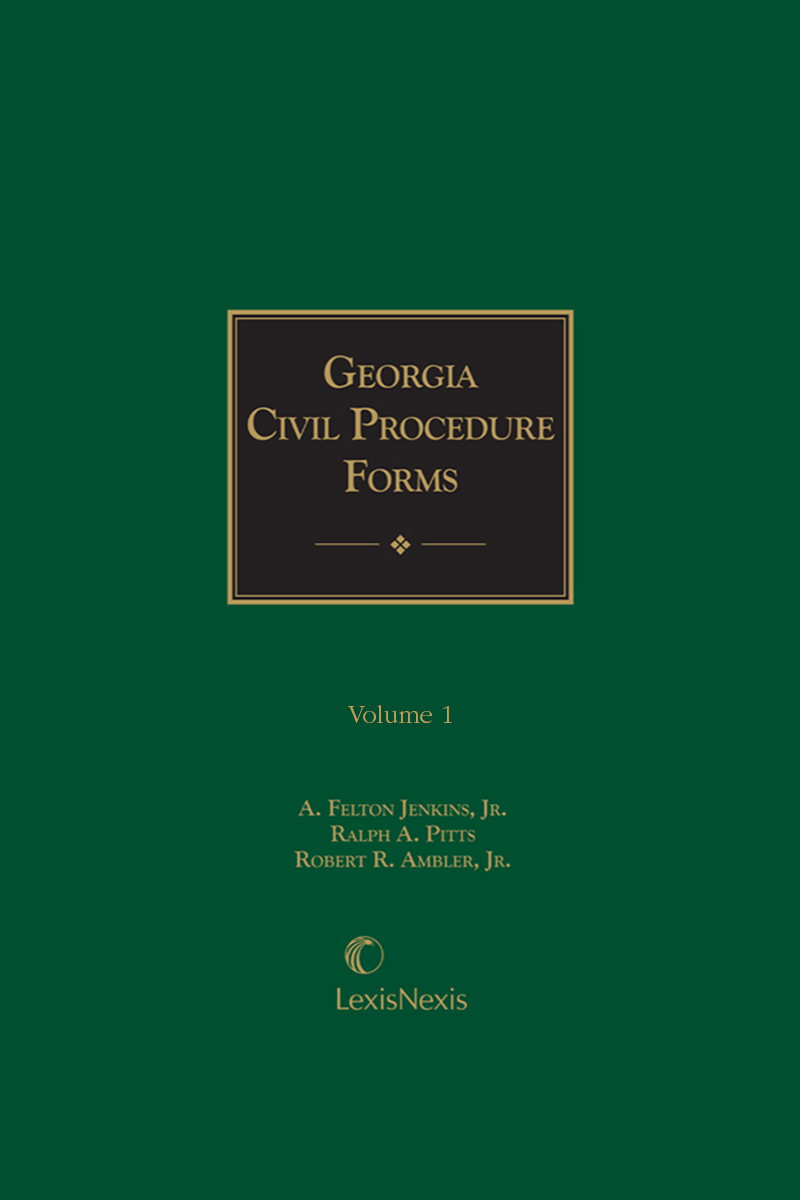 Georgia Civil Procedure Forms