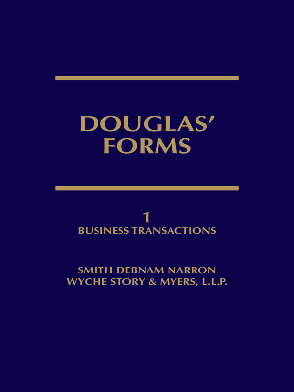Douglas' Forms