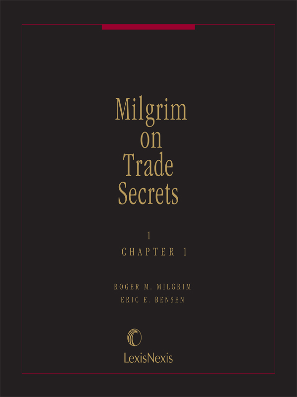 Milgrim on Trade Secrets
