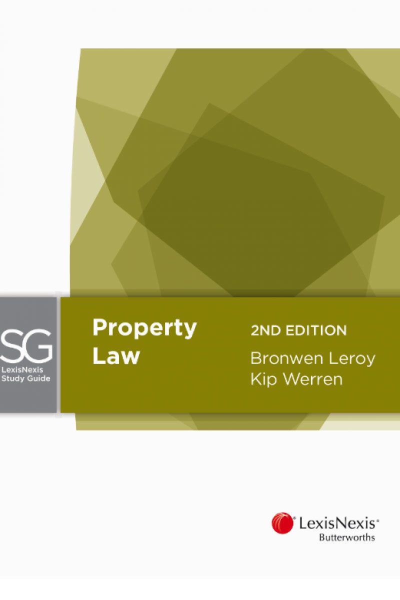 LexisNexis Study Guide: Property Law, 2nd Edition eBook