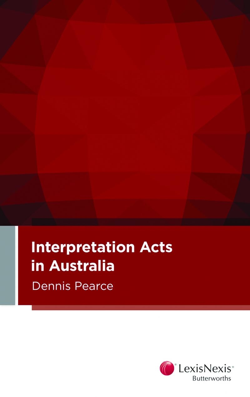 Interpretation Acts in Australia (eBook)