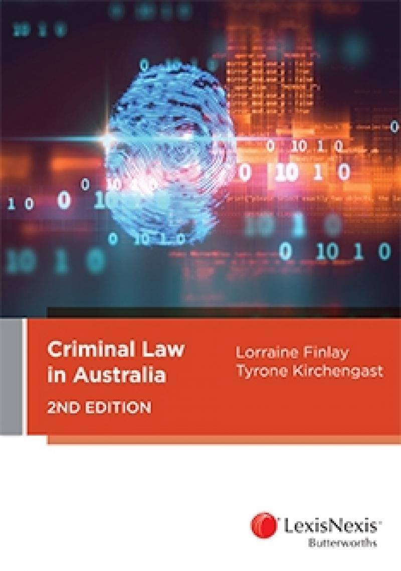 Criminal Law in Australia, 2nd Ed (eBook)