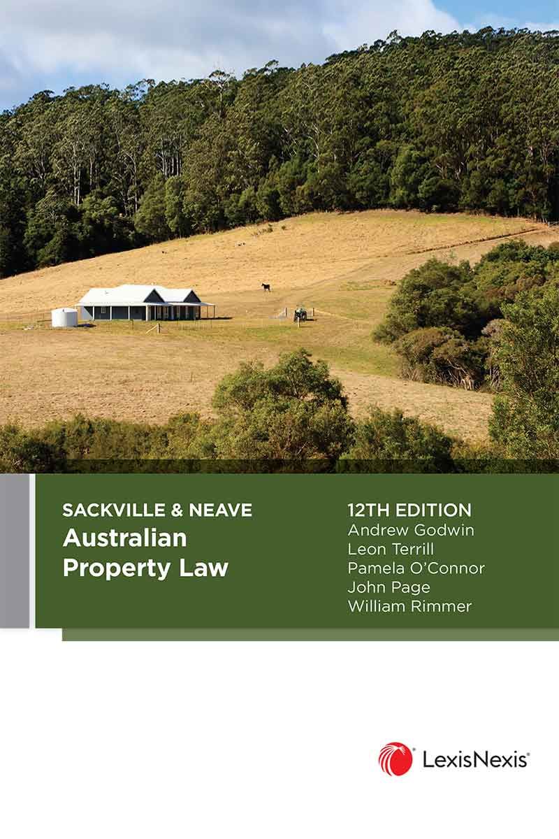 Sackville & Neave Australian Property Law, 12th Edition eBook
