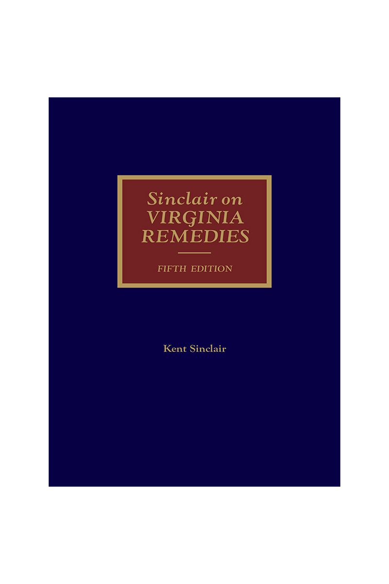 Sinclair on Virginia Remedies