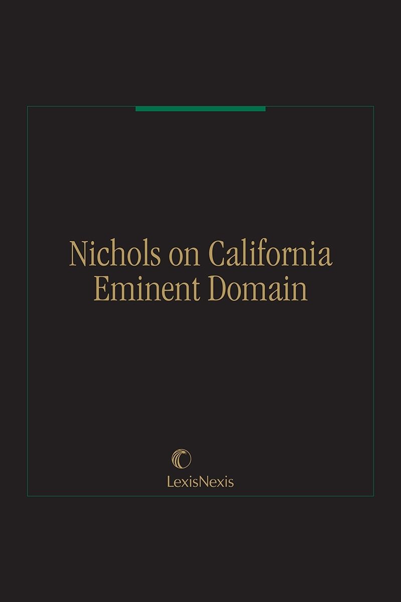 Nichols on California Eminent Domain