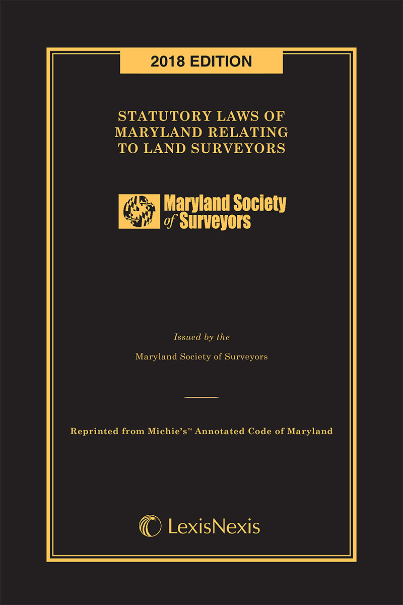 Statutory Laws of Maryland Relating to Land Surveyors