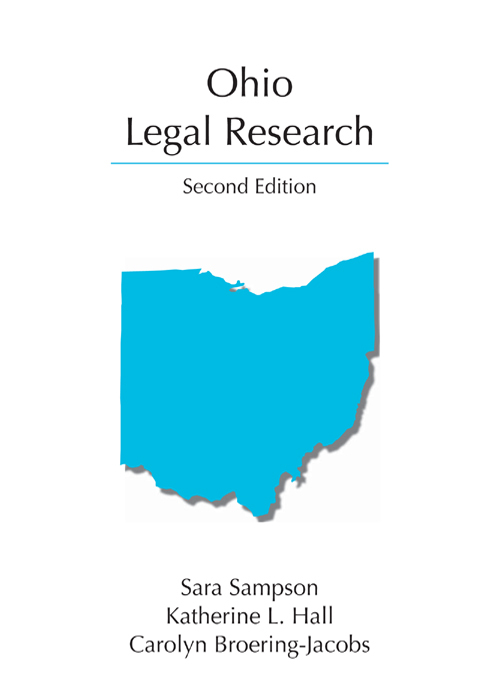 Ohio Legal Research book cover