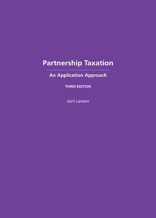 Partnership Taxation: An Application Approach