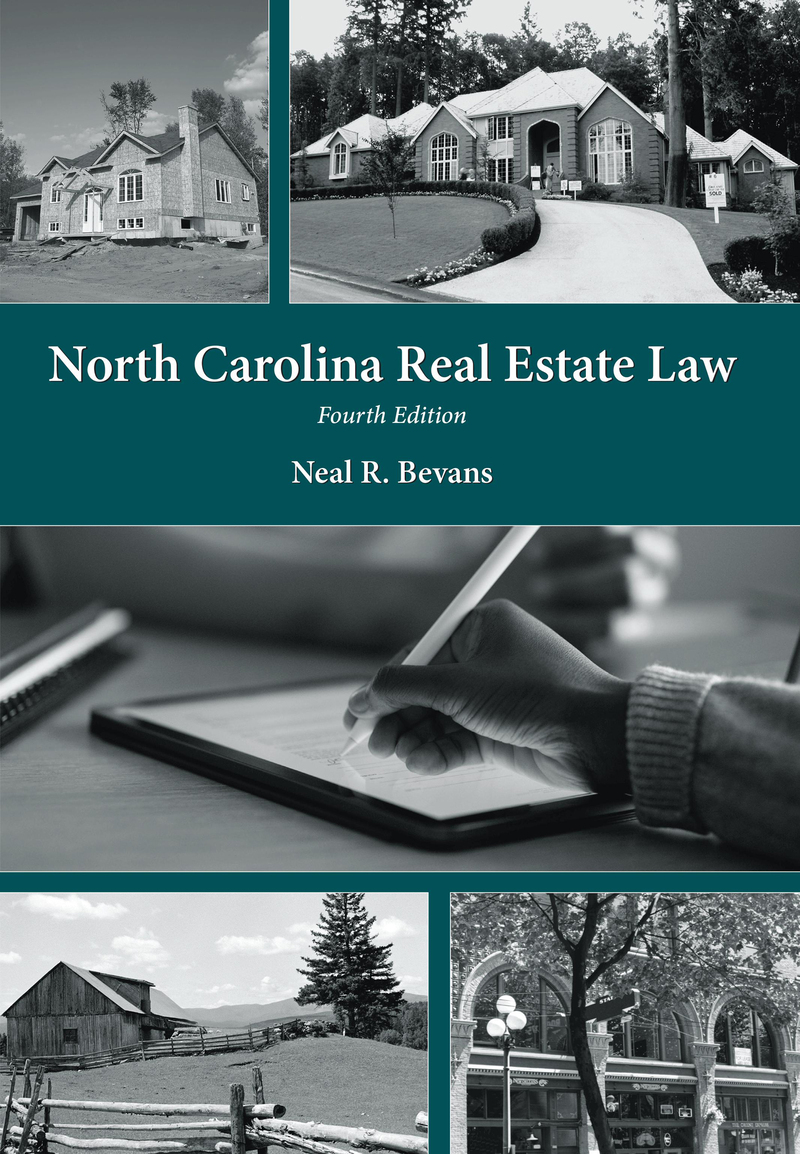 North Carolina Real Estate Law book cover
