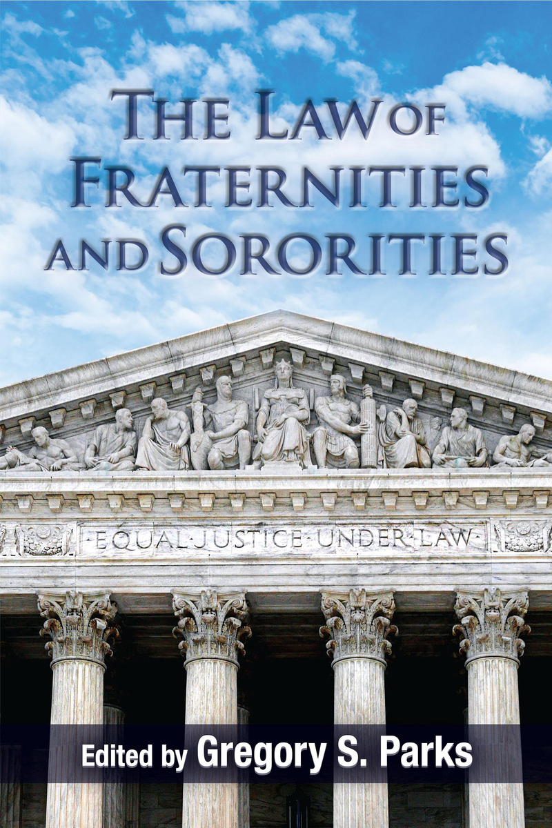 The Law of Fraternities and Sororities book cover