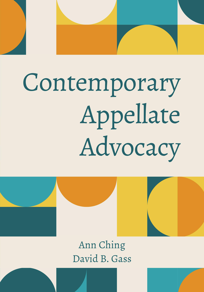 Contemporary Appellate Advocacy book cover