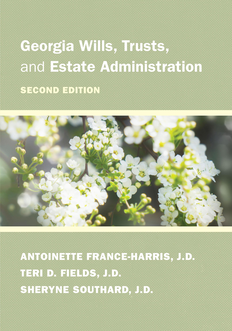 Georgia Wills, Trusts, and Estate Administration book cover
