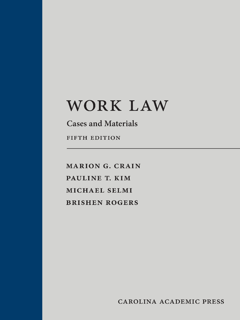 Work Law: Cases and Materials
