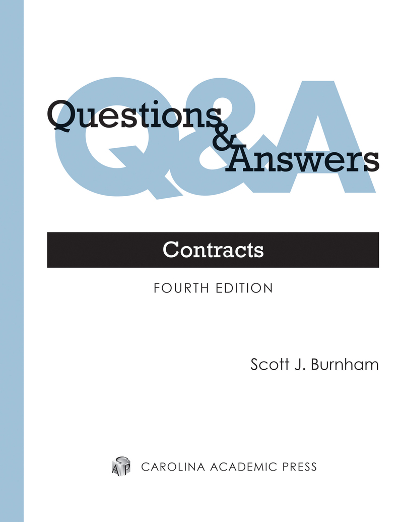 Questions & Answers: Contracts Book Cover