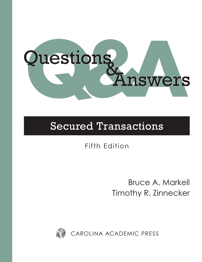 Questions & Answers: Secured Transactions Book cover