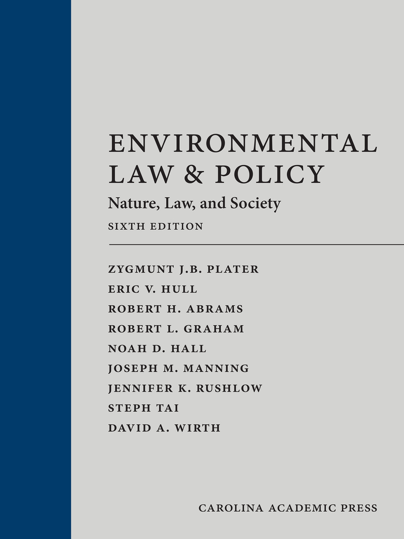 Environmental Law & Policy: Nature, Law & Society book cover