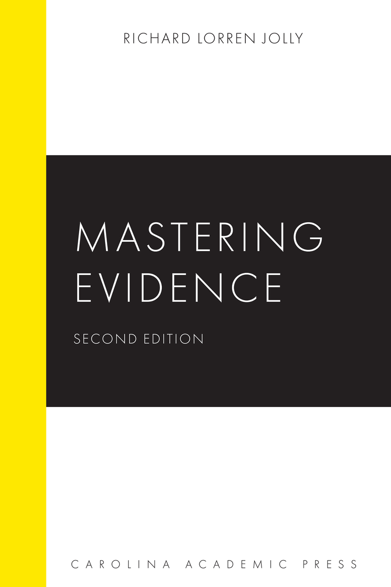 Mastering Evidence book cover