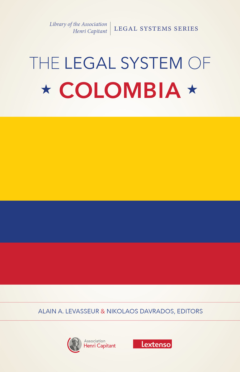 The Legal System of Colombia ebook cover