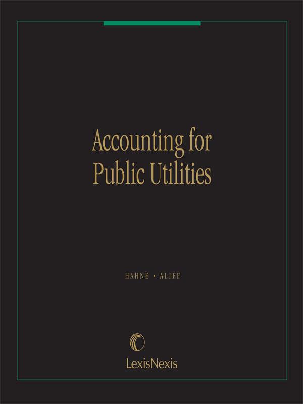 Accounting for Public Utilities