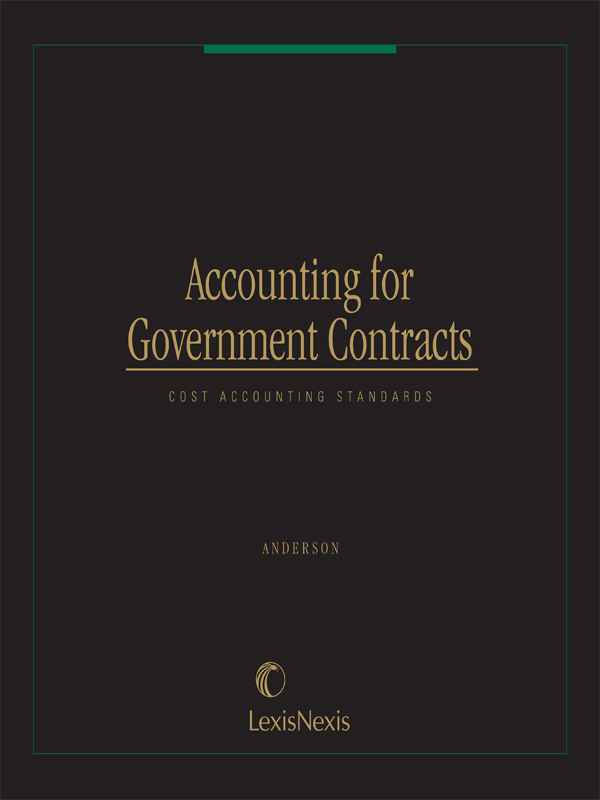 Accounting for Government Contracts--Cost Accounting Standards