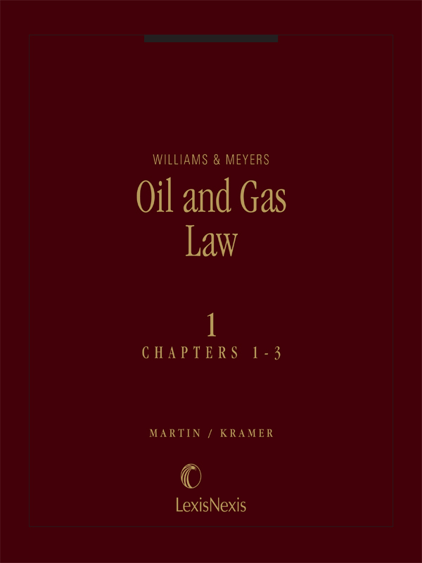 Williams & Meyers, Oil and Gas Law