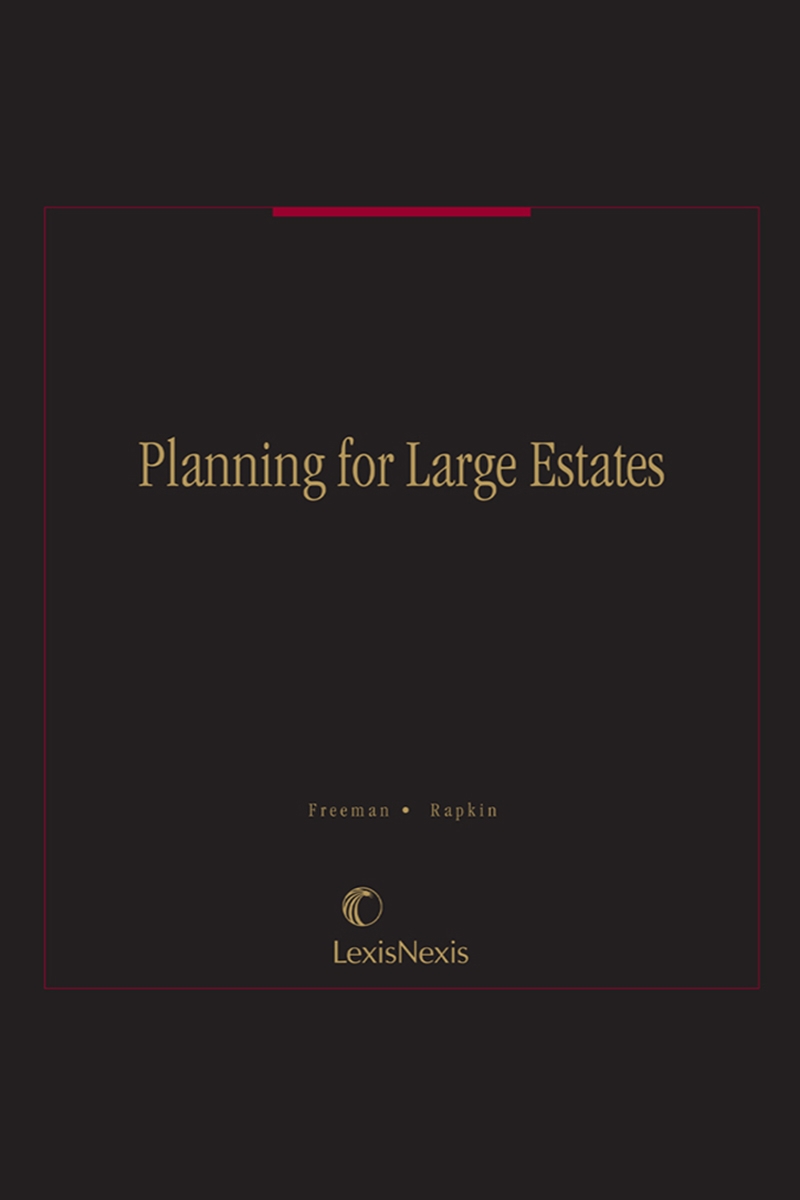 Planning for Large Estates