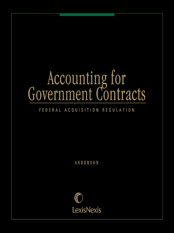 Accounting for Government Contracts: Federal Acquisition Regulation