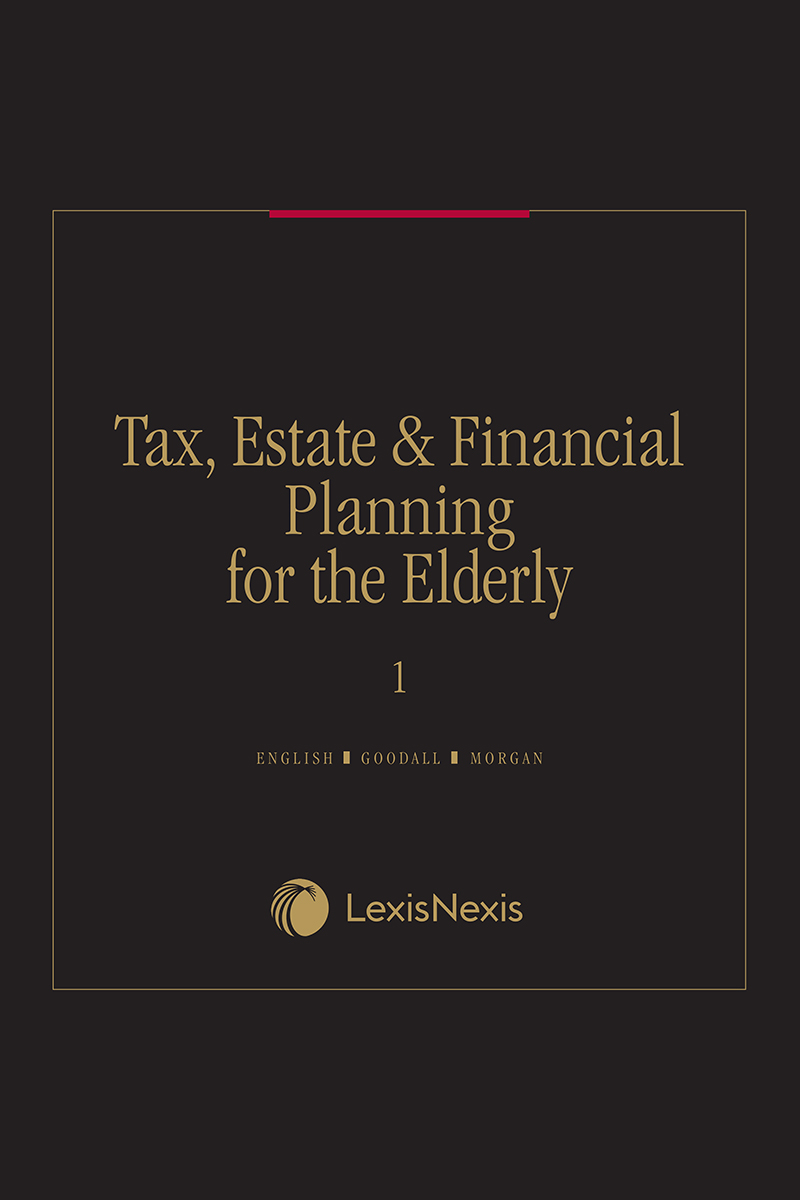 Tax, Estate & Financial Planning for the Elderly