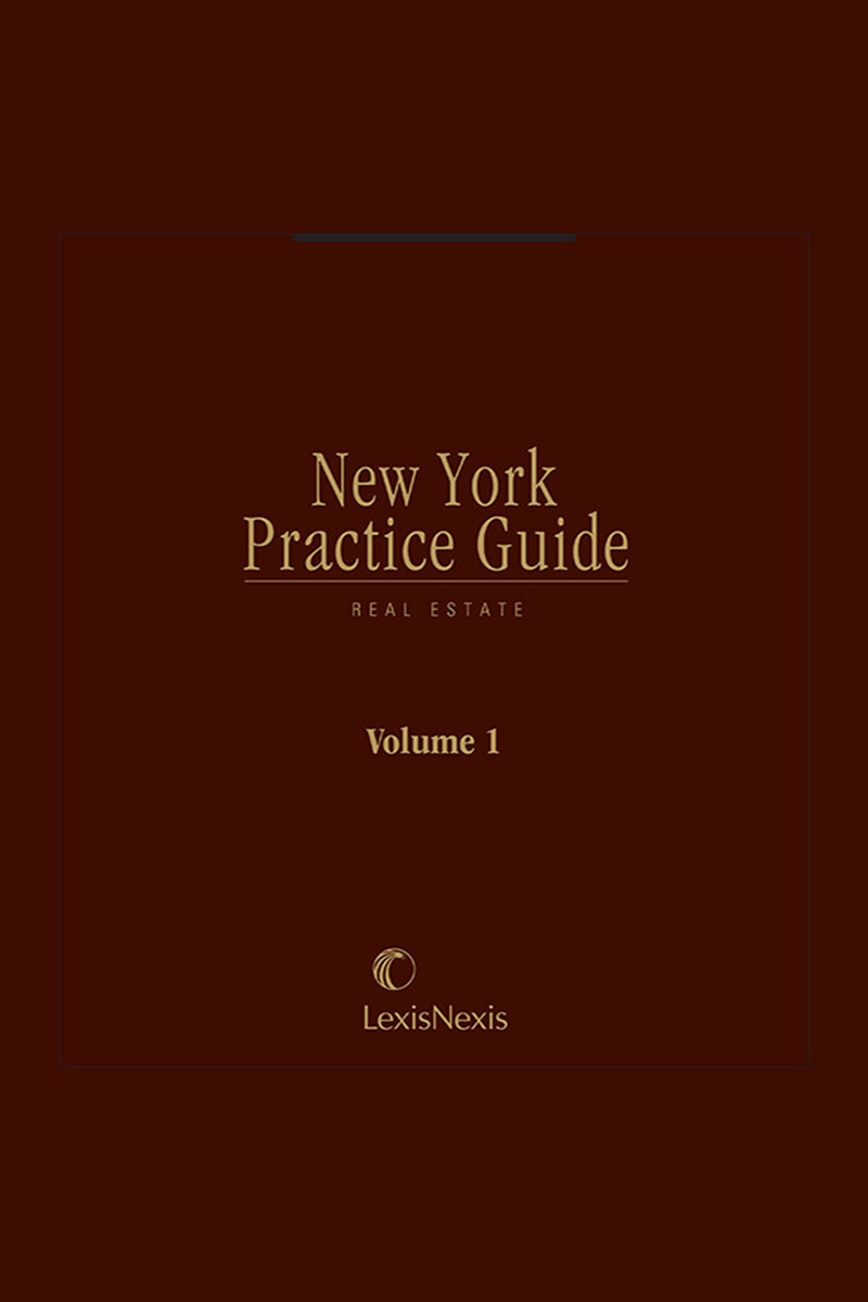 New York Practice Guide: Real Estate