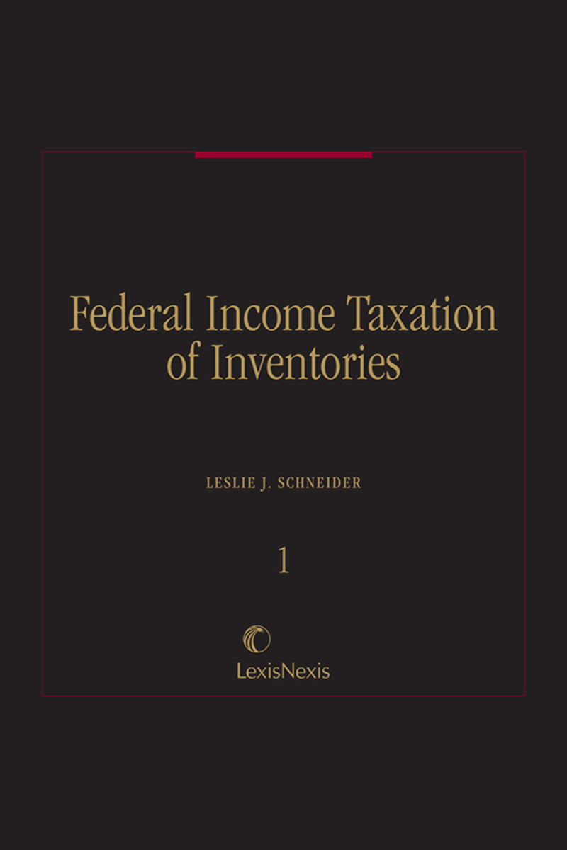 Federal Income Taxation of Inventories