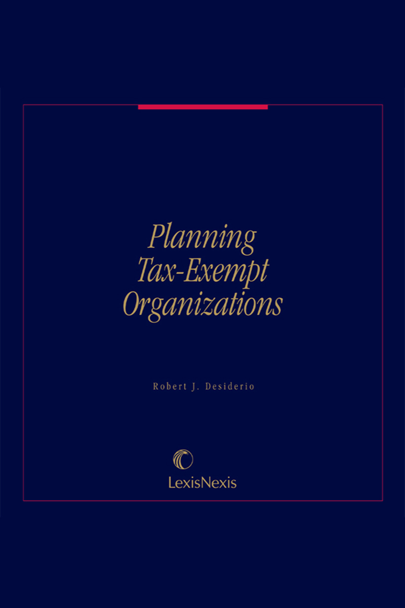 Planning Tax-Exempt Organizations