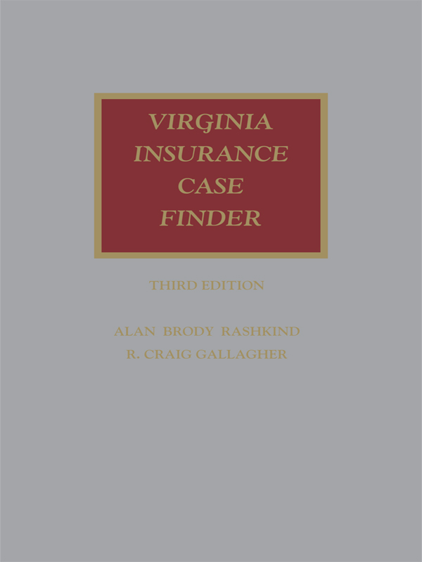 Virginia Insurance Case Finder