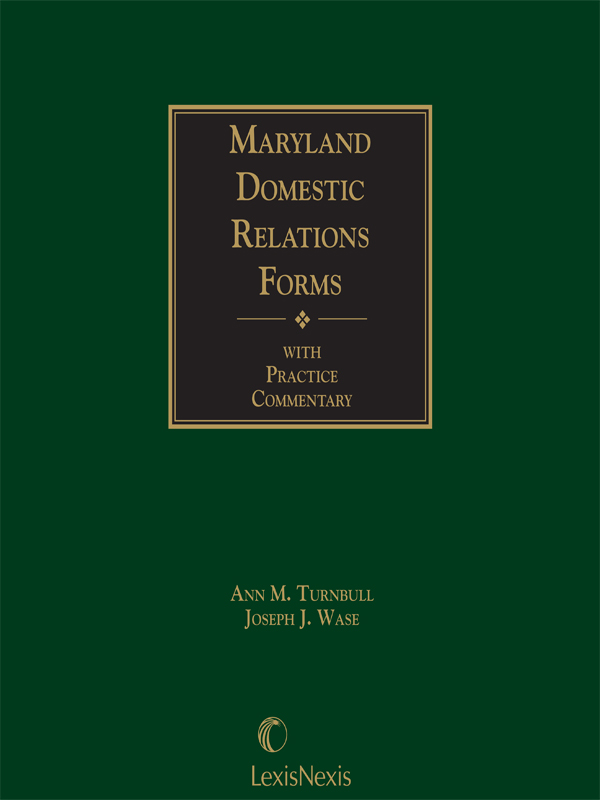Maryland Domestic Relations Forms
