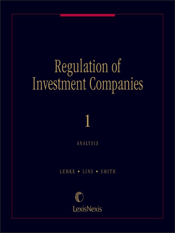 Regulation of Investment Companies